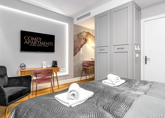 Апартаменты Na Fali Lux - Monte Cassino - Comfy Сопот